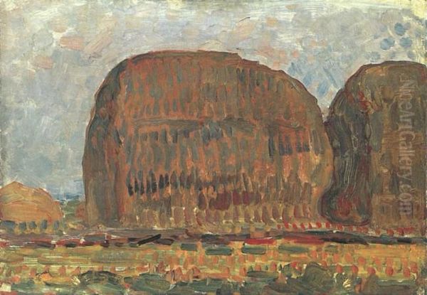 Haystacks II - view 1