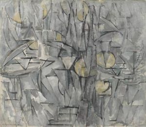 Composition no. X (authentic) by Piet Mondrian