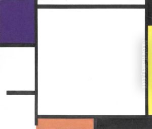 Komposition mit Blau, Schwarz, Gelb und Rot by Piet Mondrian