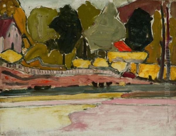 On a river bank - view 1