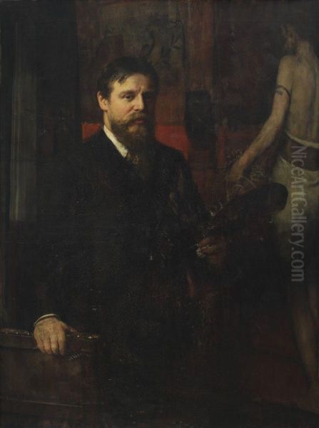 Portrait of Alma Tadema - view 1