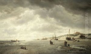 The beach at Nieuwpoort on the Flemish coast The beach at Nieuwpoort on the Flemish coast