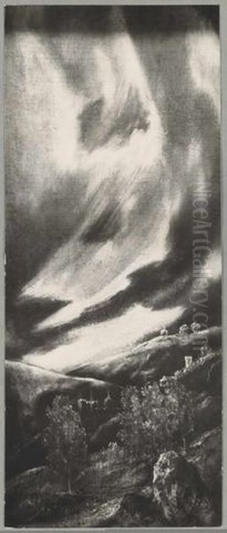 Landscape near Toledo - view 1