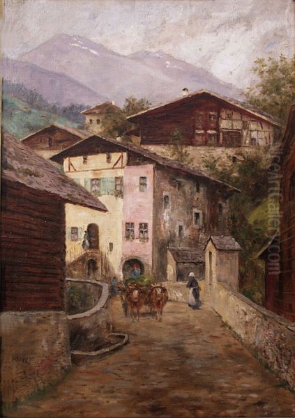 Street in Grins at Arlberg - view 1