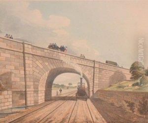 Viaduct Across The Sankey Valley