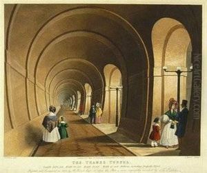 The Thames Tunnel by Thomas Talbot Bury