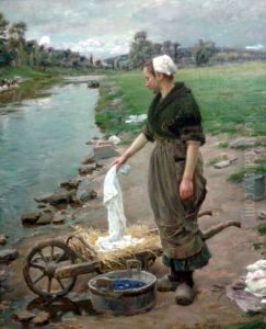 The blue bucket by Jose Julio de Sousa Pinto