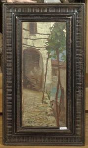 Gandria. by Ettore Burzi