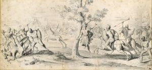 Death of Absalom.