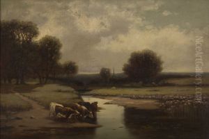 Landscape with Cows.