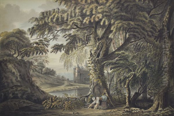 Peasants in a Landscape. - view 1