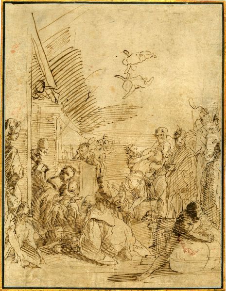 Adoration of the Magi. - view 1
