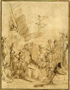 Adoration of the Magi.