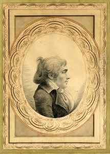 Portrait of a Gentleman in Profile. Portrait of a Gentleman in Profile.