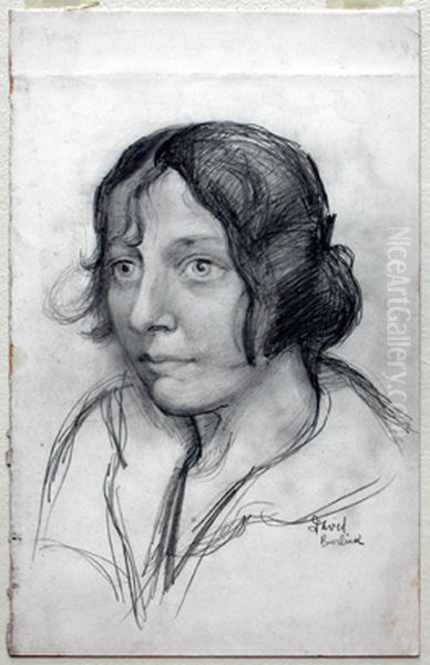 Portrait Study (The Artist's Wife) - view 1