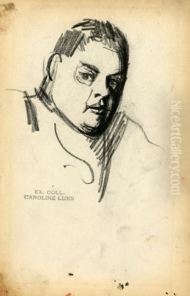 Self-portrait of the artist. - view 1
