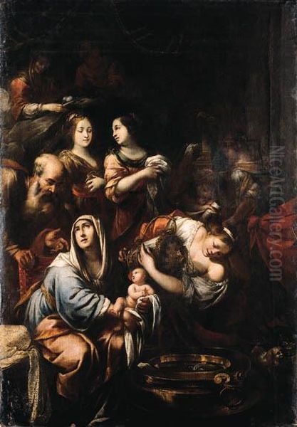 The Birth Of The Virgin - view 1