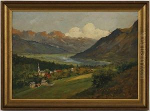 Paysage Lacustre by Giuseppe Buscaglione