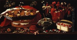 Still Life with Sweets by Josefa de Obidos