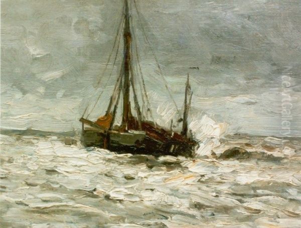 Botter op volle zee - view 1