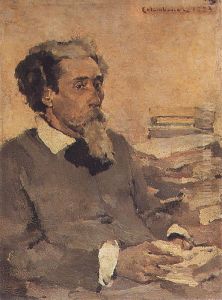 Retrato de Bulhao Pato by Columbano Bordalo Pinheiro