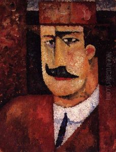 Portrait of Francisco Cardoso by Amadeo De Souza Cardoso