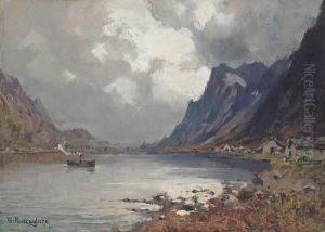 Lago Di Bourget by Giuseppe Buscaglione