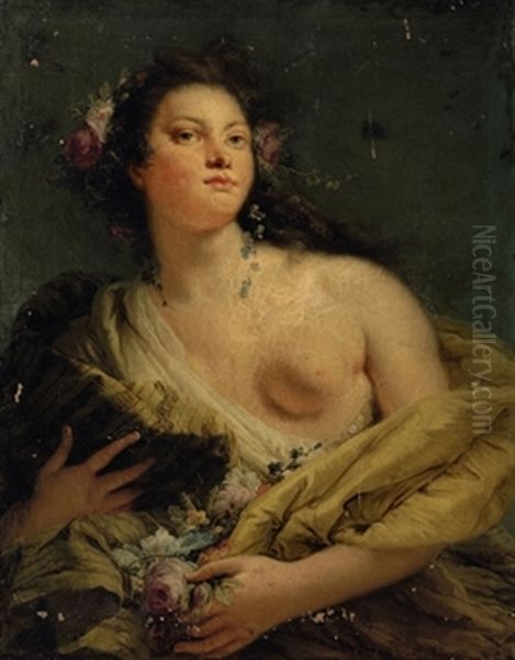 Retrato de mulher como Flora - view 1