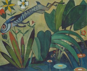 The Leap of the Rabbit by Amadeo De Souza Cardoso