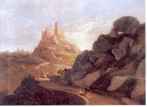The Estrada da Pena (Road to Pena) in the Sintra Mountains by Joao Cristino Da Silva