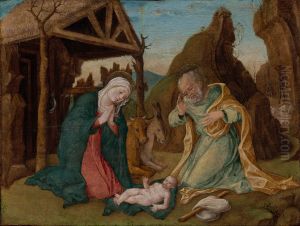 The Nativity by Liberale Da Verona