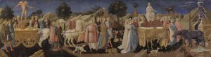 The Triumphs of Love, Chastity and Death by Pesellino
