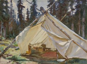 A Tent in the Rockies A Tent in the Rockies