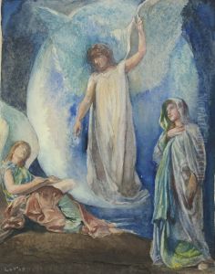 The Recording Angel by John La Farge