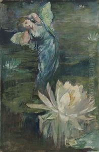 The Spirit of the Water Lily by John La Farge