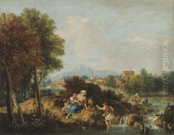 By the Stream - view 1
