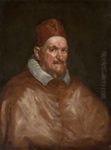 Pope Innocent X by Diego Rodriguez de Silva y Velazquez