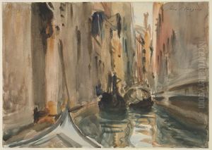 Rio di San Salvatore, Venice by John Singer Sargent