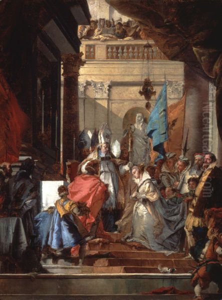 The Wedding of Frederick Barbarossa to Beatrice of Burgundy - view 1