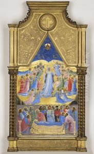 The Dormition and Assumption of the Virgin by Fra Angelico