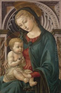 Virgin and Child by Pesellino