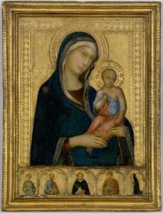 Virgin and Child by Simone Martini
