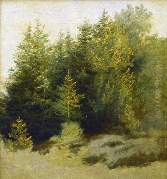 Landscape, Study in Oil - view 1