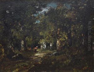 Wood Scene by Narcisse Virgilio Diaz