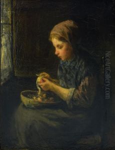 The Little Domestic by Jozef Israels