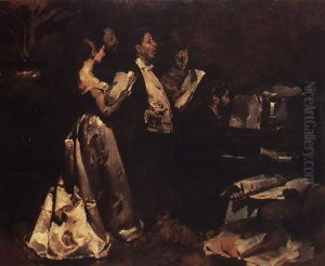 Concerto de Amadores by Columbano Bordalo Pinheiro