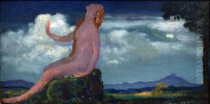 The Shadow of a Dame by Arthur Bowen Davies