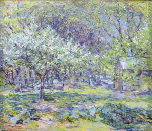 Apple Blossoms by Robert Lewis Reid