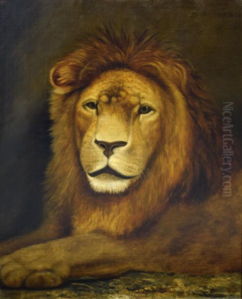 Recumbent Lion - view 1