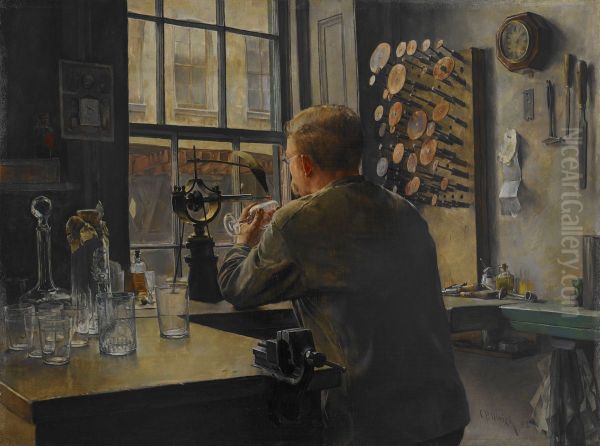 The Glass Engraver - view 1